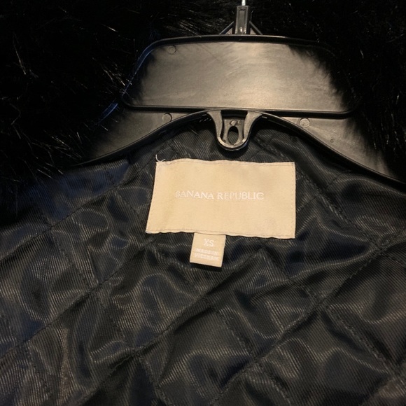 Black faux fur vest - Picture 2 of 2